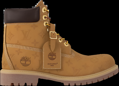 Timberland Premium 6-Inch Lace Up Waterproof Boot for Men in Yellow