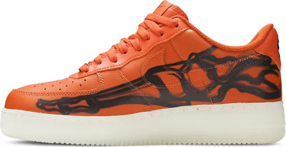 AF 1 Low Orange Skeleton