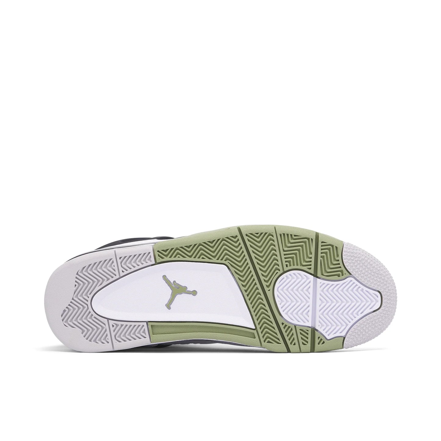 Air Jordan 4 Retro Seafoam Oil Green Men's AJ4 White