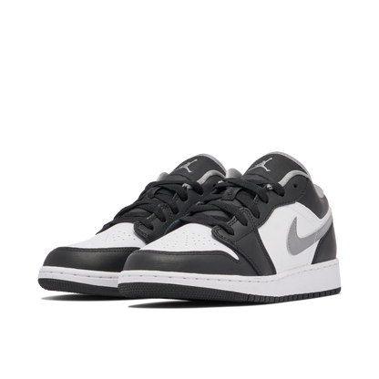 AJ 1 Low Black White Grey GS