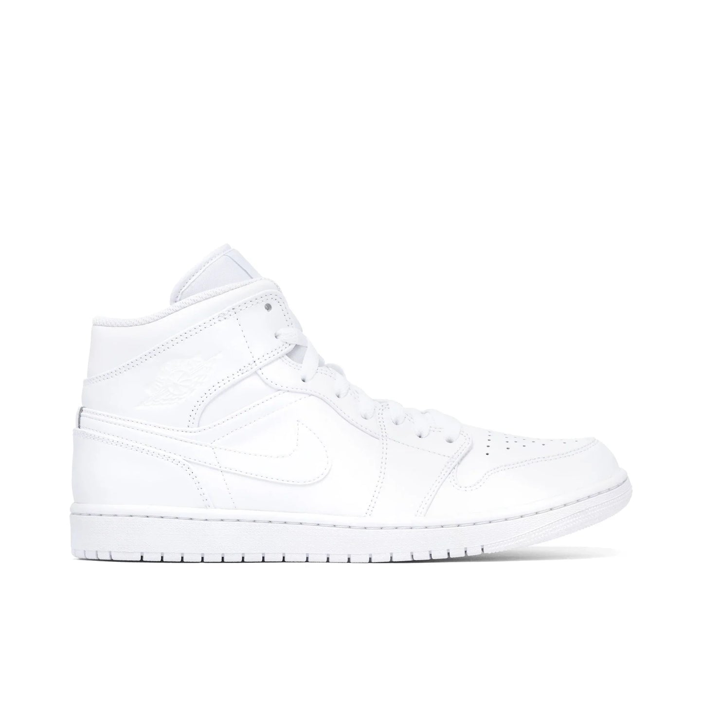 AJ 1 MID "Triple White"