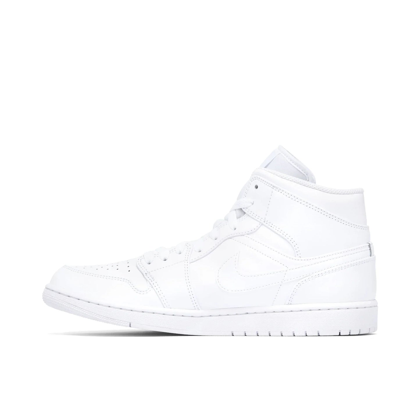 AJ 1 MID "Triple White"