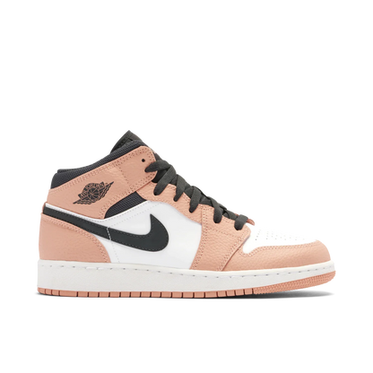 AJ 1 Mid GS Pink Quartz ladies