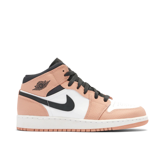 AJ 1 Mid GS Pink Quartz ladies