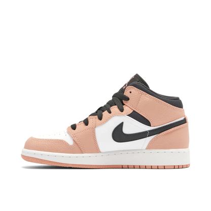 AJ 1 Mid GS Pink Quartz ladies