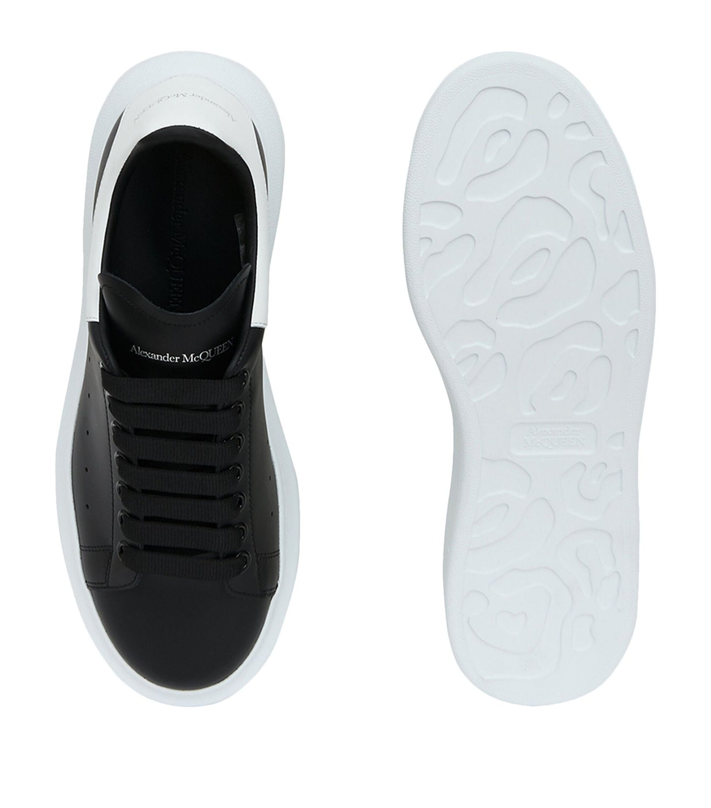 ALEXANDER MCQUEEN Oversized Sole Sneakers Black/White