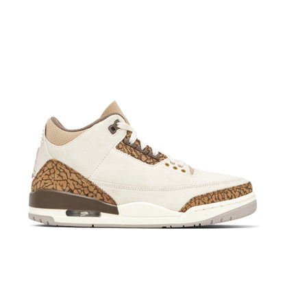 JORDAN JORDAN 3 TRAINERS Light Orewood Brown Metallic Gold Light British Ta