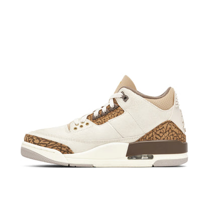 JORDAN JORDAN 3 TRAINERS Light Orewood Brown Metallic Gold Light British Ta