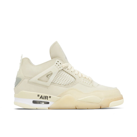 Off-White x Women's AJ 4 SP 'Sail'