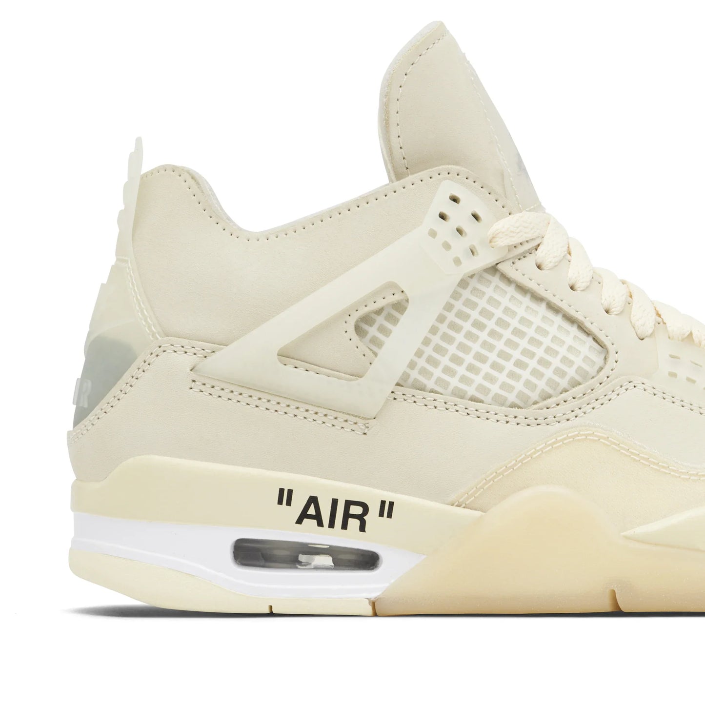 Off-White x Women's AJ 4 SP 'Sail'