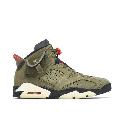 TS x AJ 6 Retro GS 'Olive'