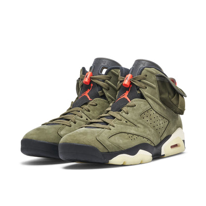 TS x AJ 6 Retro GS 'Olive'