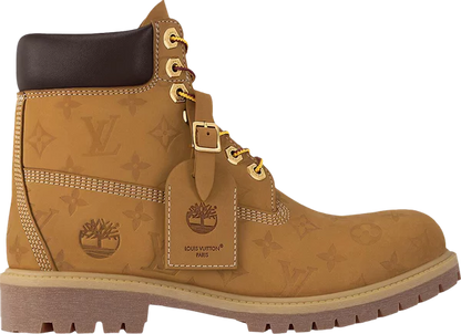 Timberland Premium 6-Inch Lace Up Waterproof Boot for Men in Yellow