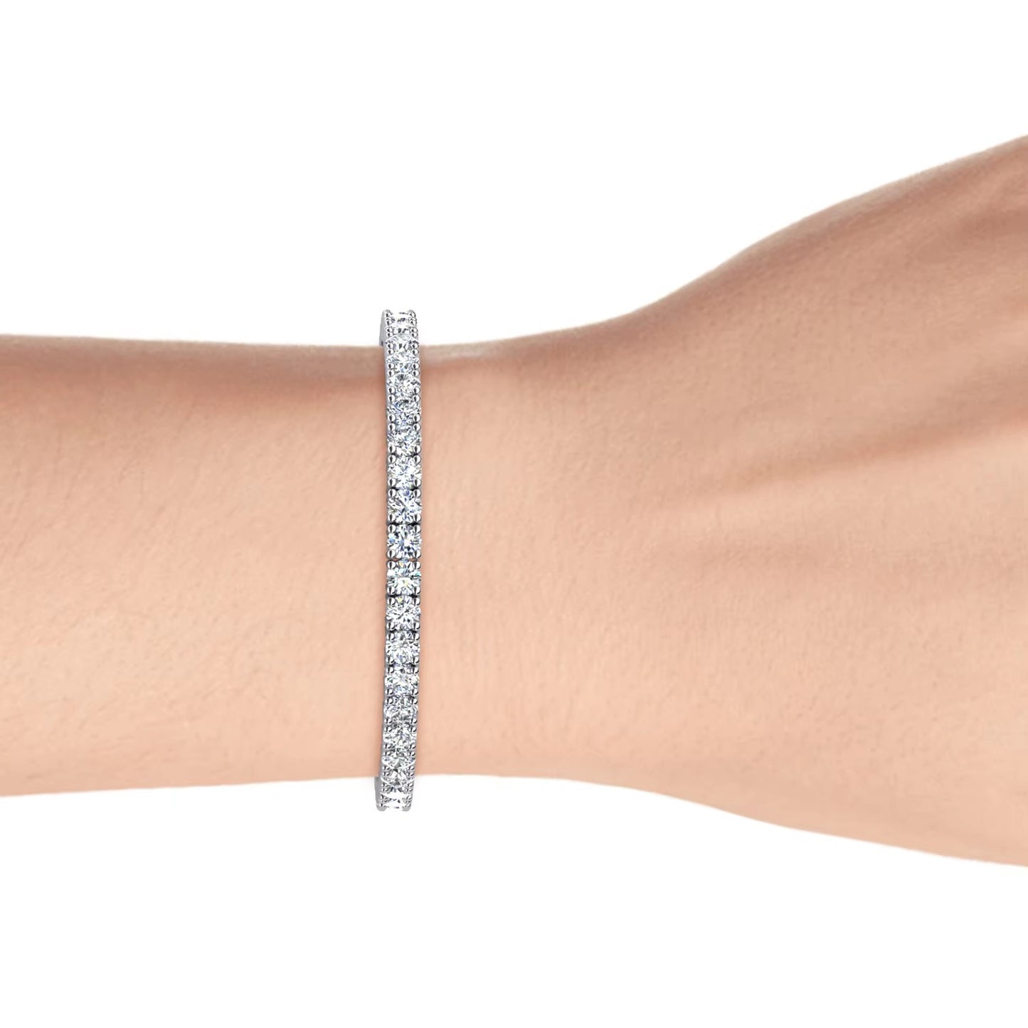 Moissanite Tennis Bracelet Cubic