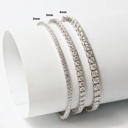 Moissanite Tennis Bracelet Cubic